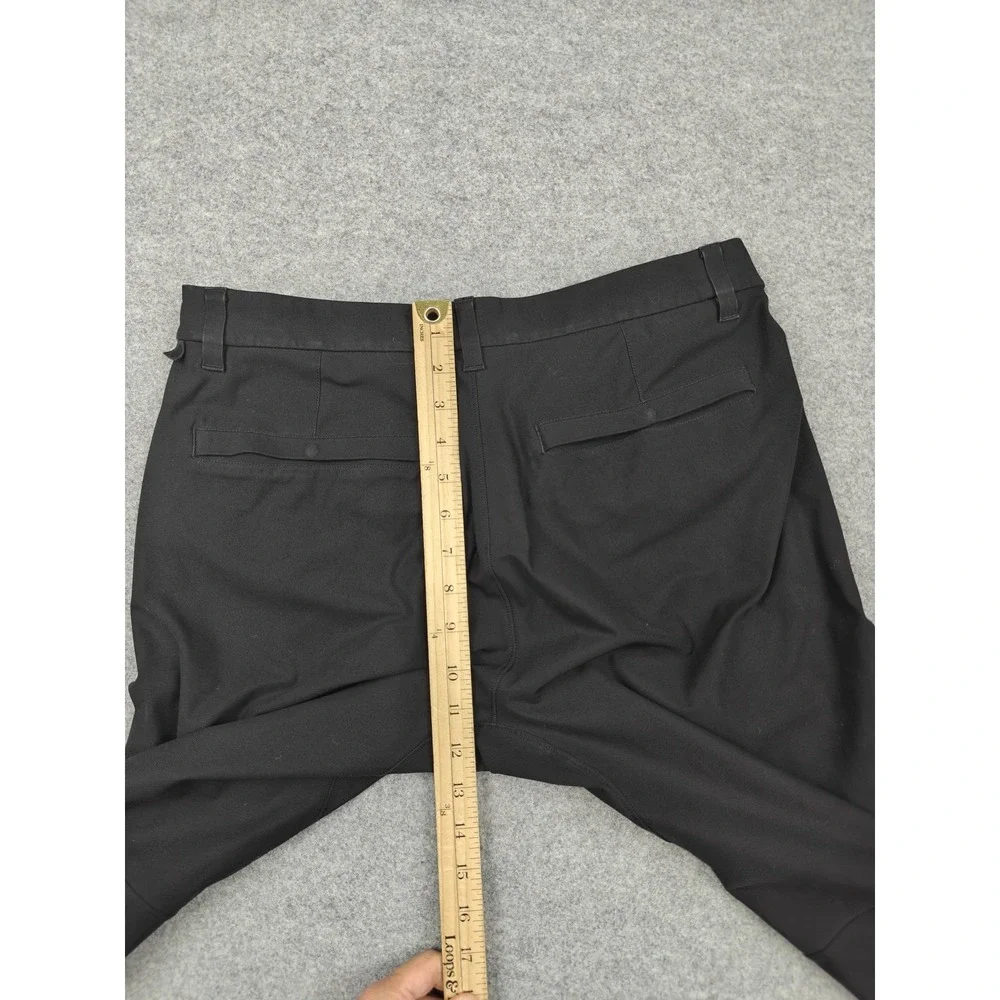 Lululemon Pants Mens 31 Black Slim Fit Stretch Chino Tech Casual Travel Tapered